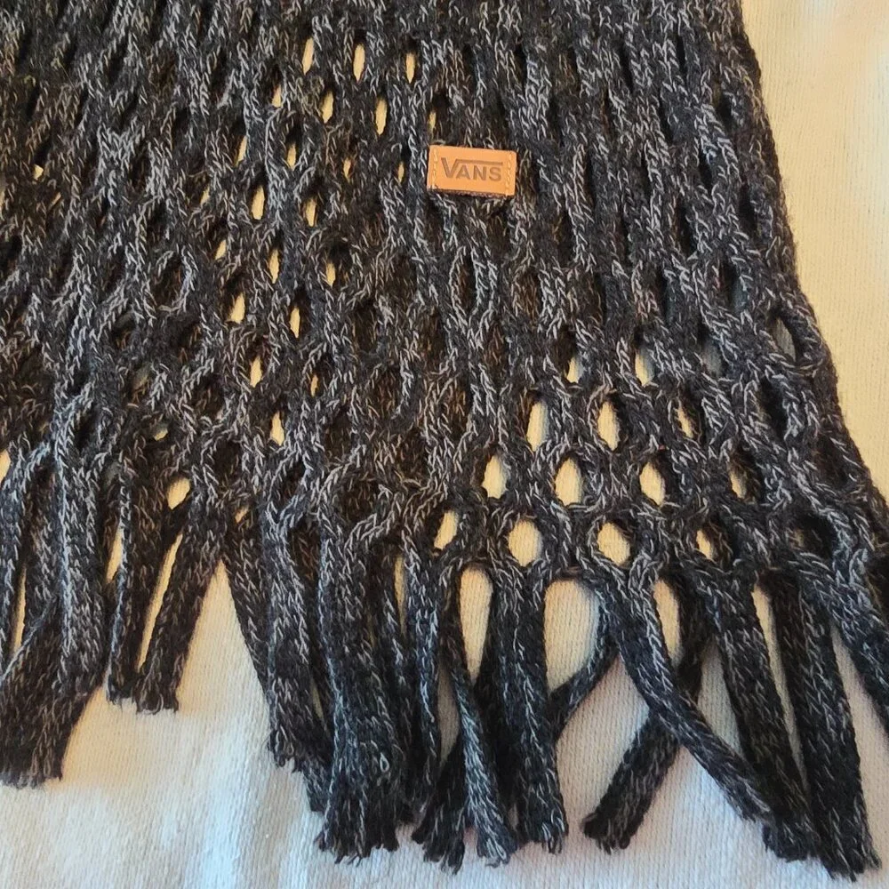 VANS Rebel Riot Cowl Scarf Unisex Men Women Size 0S Blacks GUC Street Circle
